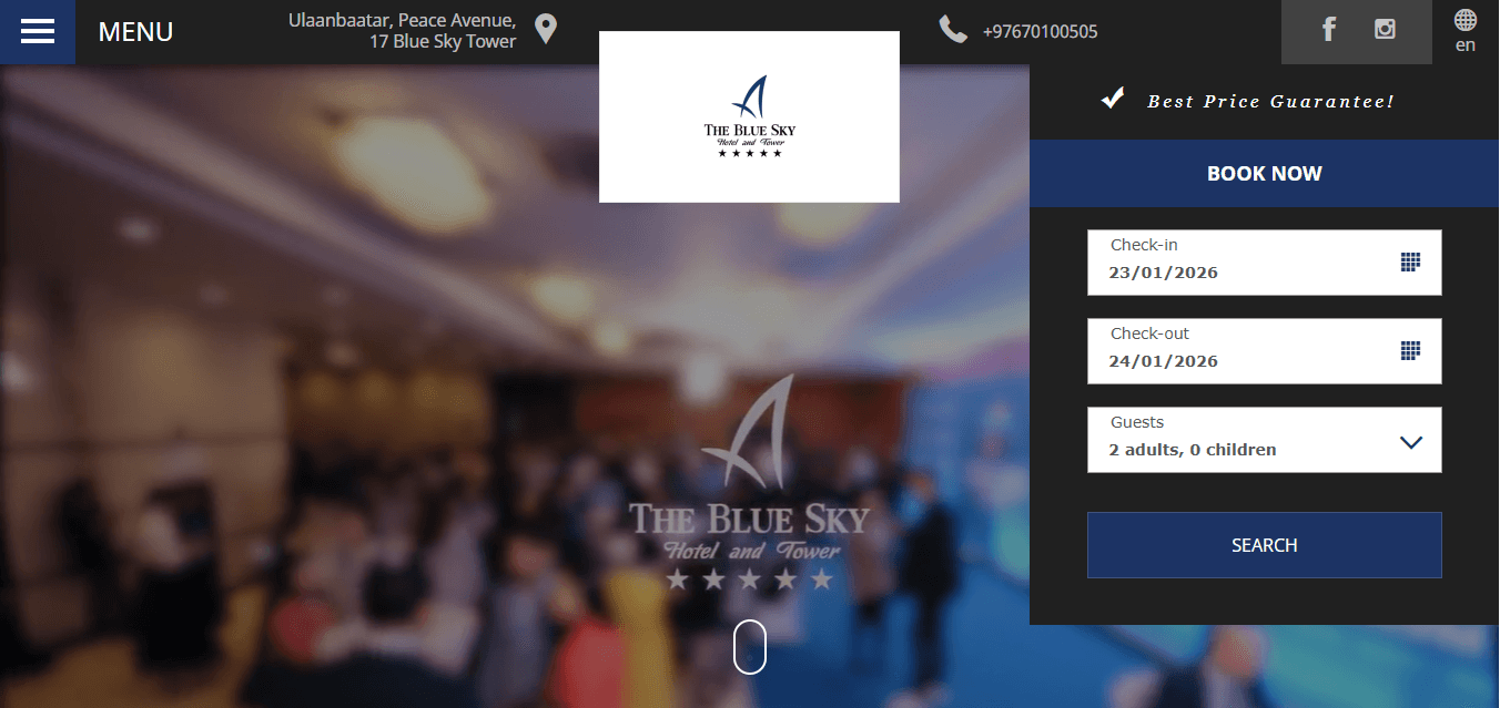 BlueSky Hotel tower