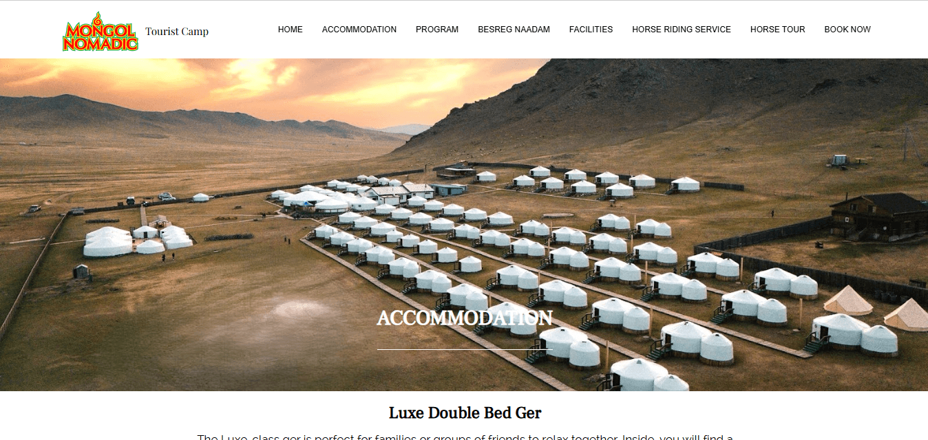 Mongol Nomadic Camp